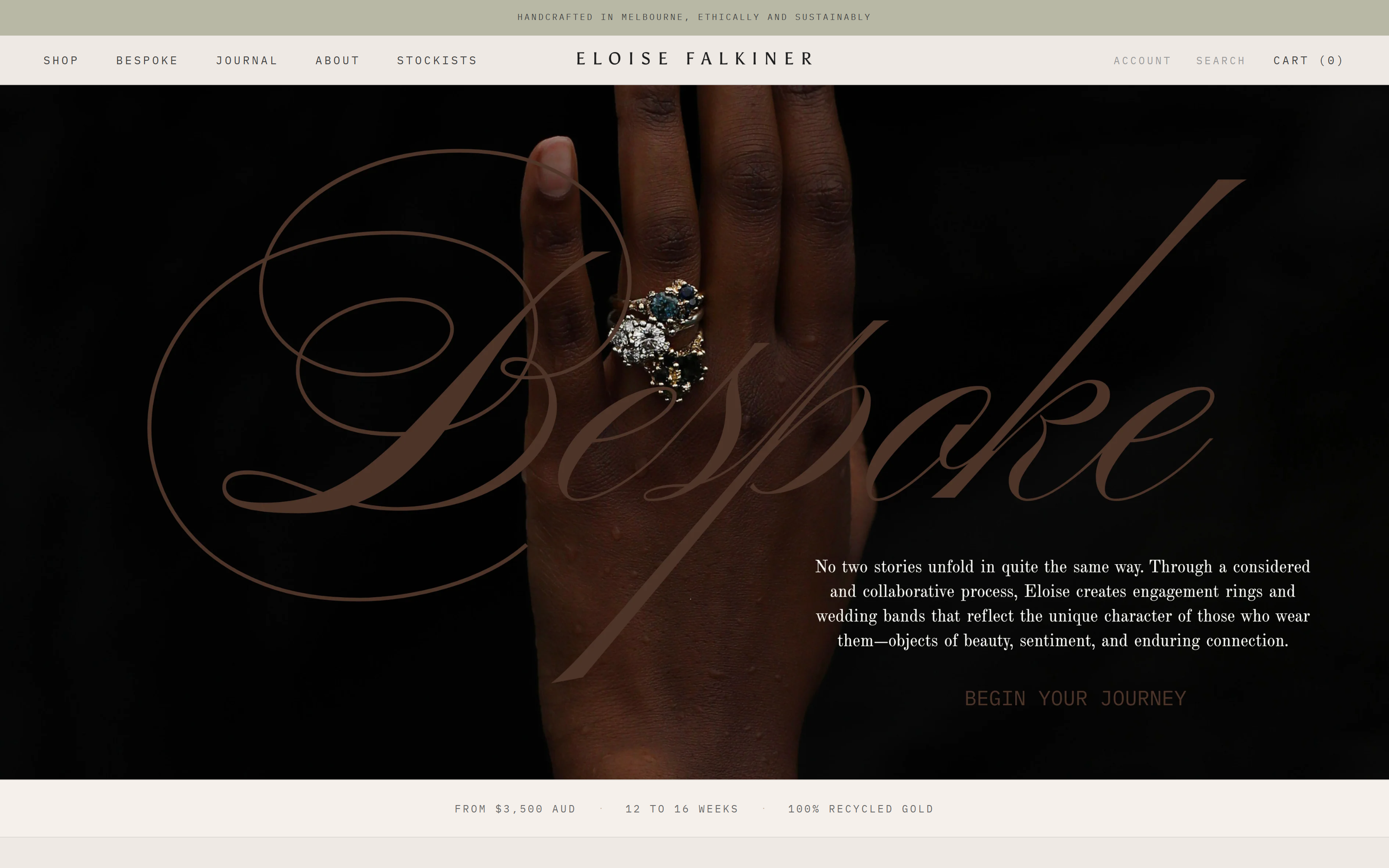 eloisefalkiner.com.au — a site by The Quiet Engine